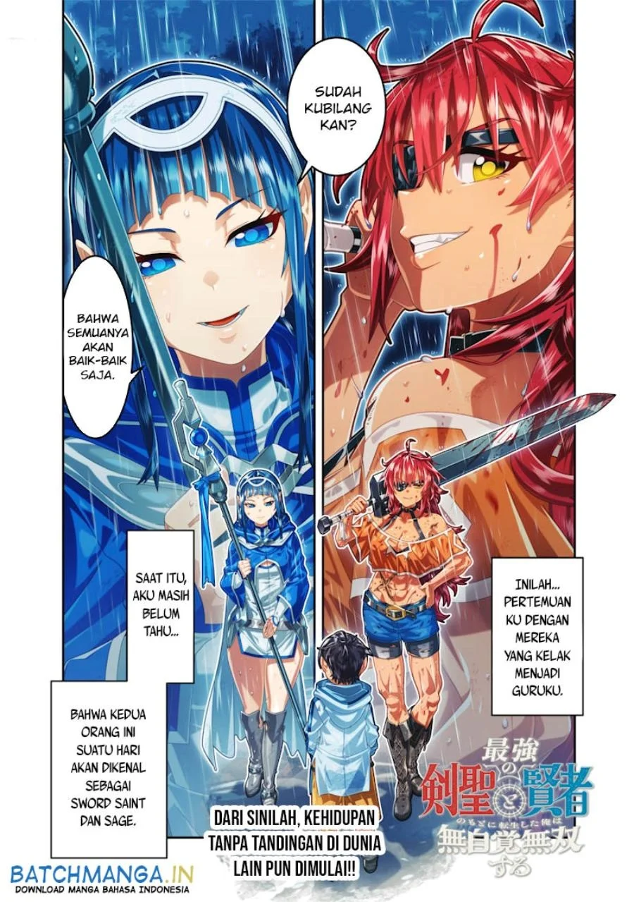 Saikyou no Kensei to Kenja no moto ni Tenseishita Ore wa Mujikaku Musou suru Chapter 1.3 Gambar 16