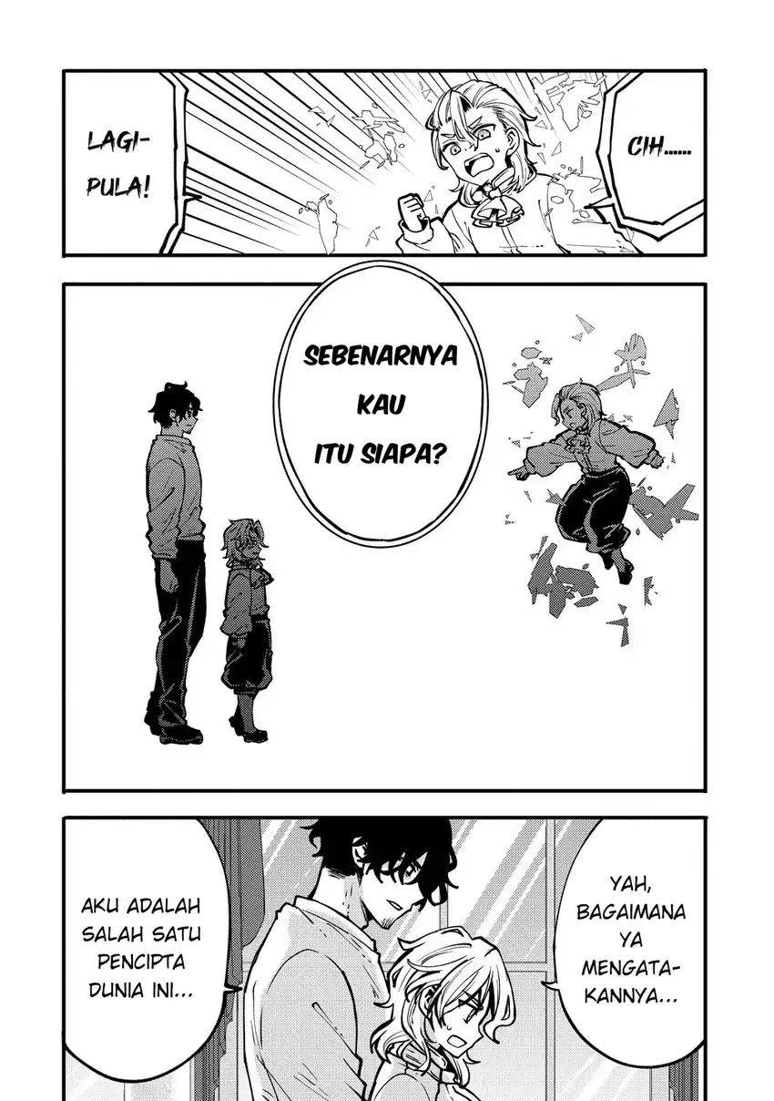 Manga Saikyou Saiaku no Ura Boss, Tenseisha to Tomo ni Hametsu Flag Kaihi wo Mezasu Chapter 3 gambar 2