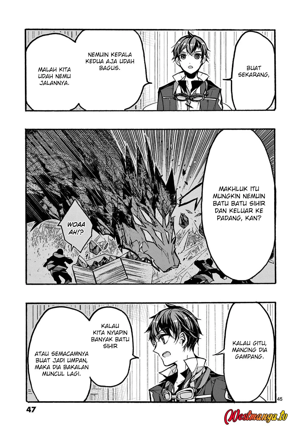 Saikyou Shoku (Ryukishi) Kara Shokyu Shoku (Hakobiya) Ni Nattano Ni Naze Ka Yushatachi Kara Tayoraretemasu Chapter 45 Gambar 50