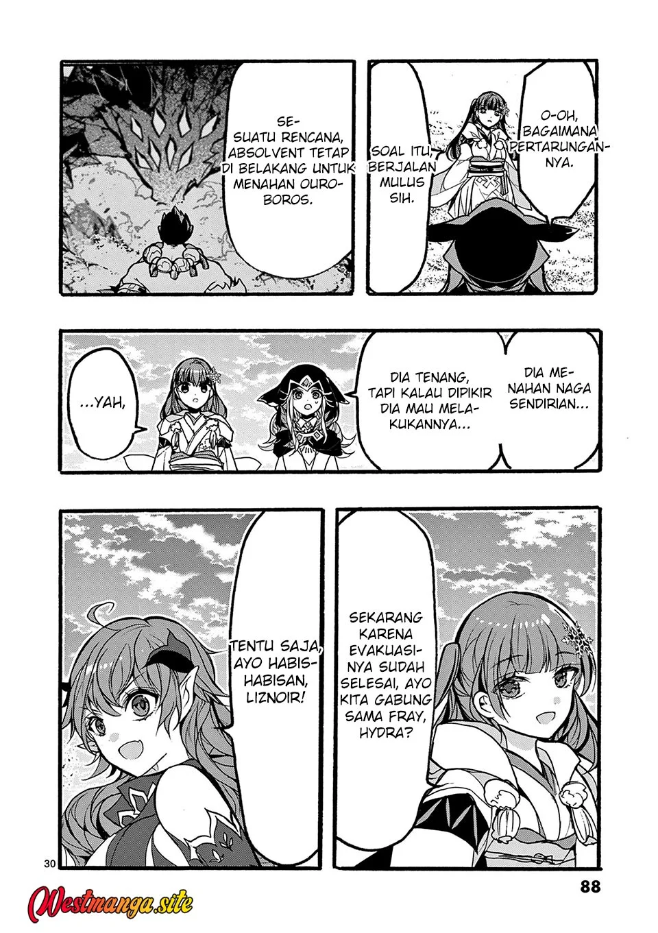 Saikyou Shoku (Ryukishi) Kara Shokyu Shoku (Hakobiya) Ni Nattano Ni Naze Ka Yushatachi Kara Tayoraretemasu Chapter 46 halaman 33