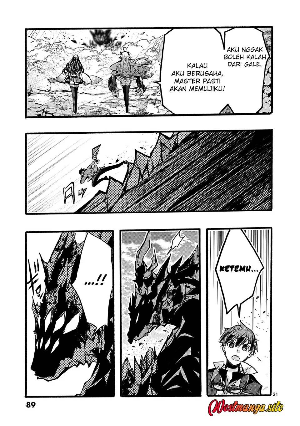 Saikyou Shoku (Ryukishi) Kara Shokyu Shoku (Hakobiya) Ni Nattano Ni Naze Ka Yushatachi Kara Tayoraretemasu Chapter 46 halaman 35
