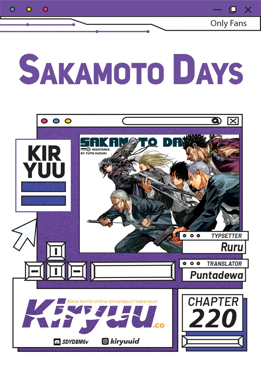 Baca Komik Sakamoto Days Chapter 220 Gambar 1