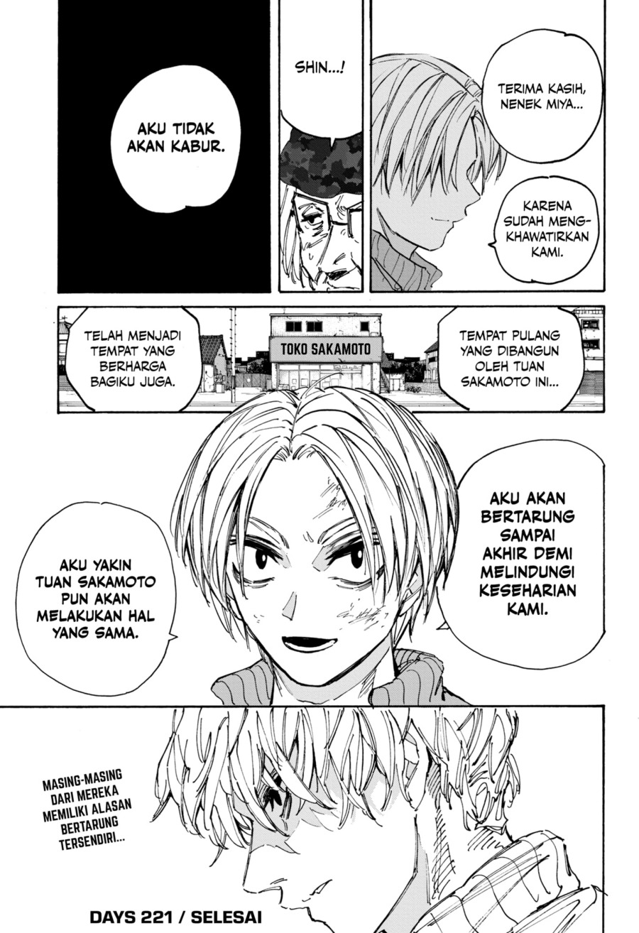 Sakamoto Days Chapter 221 Gambar 23