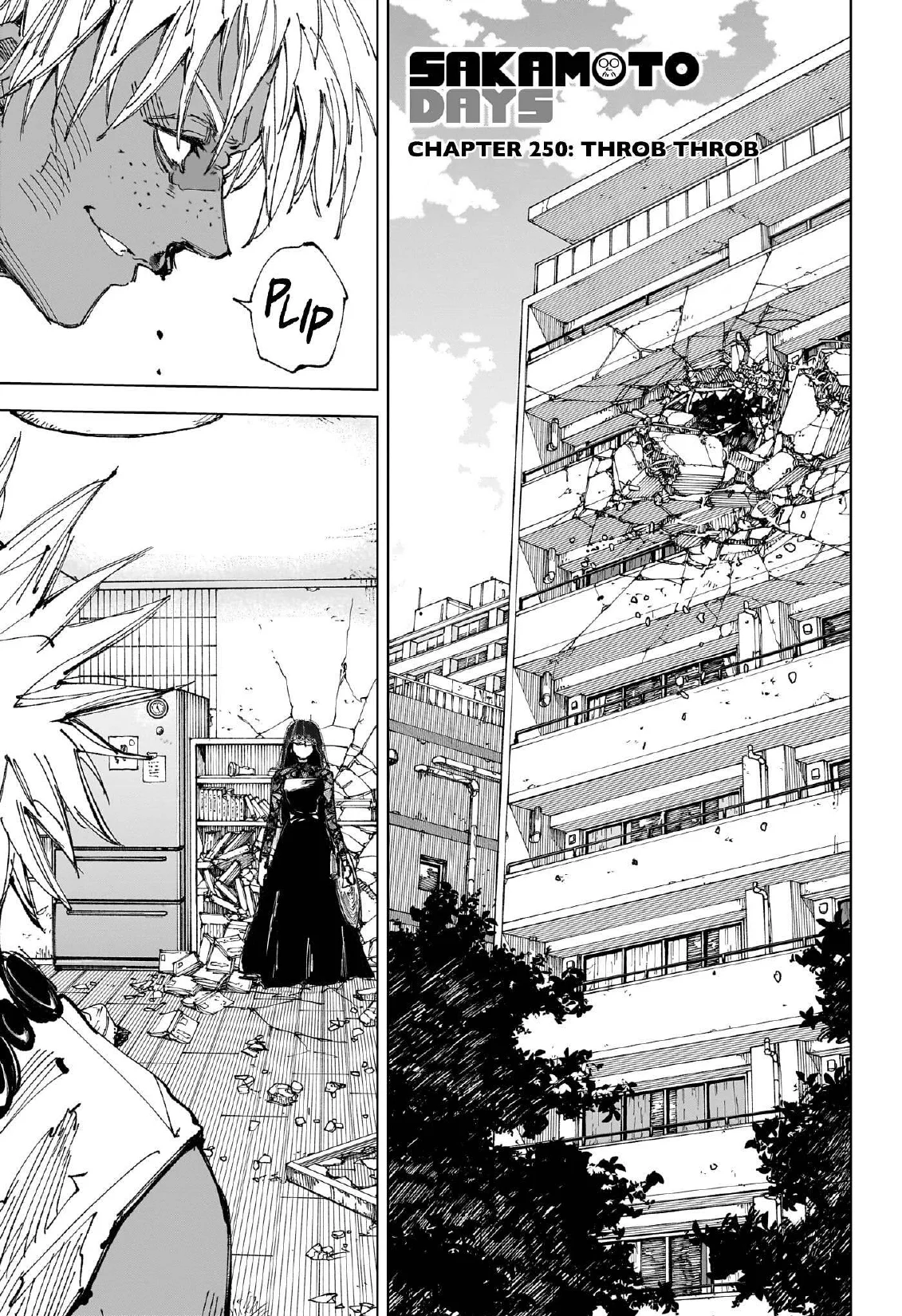 Komik Sakamoto Days Chapter 250 gambar 1