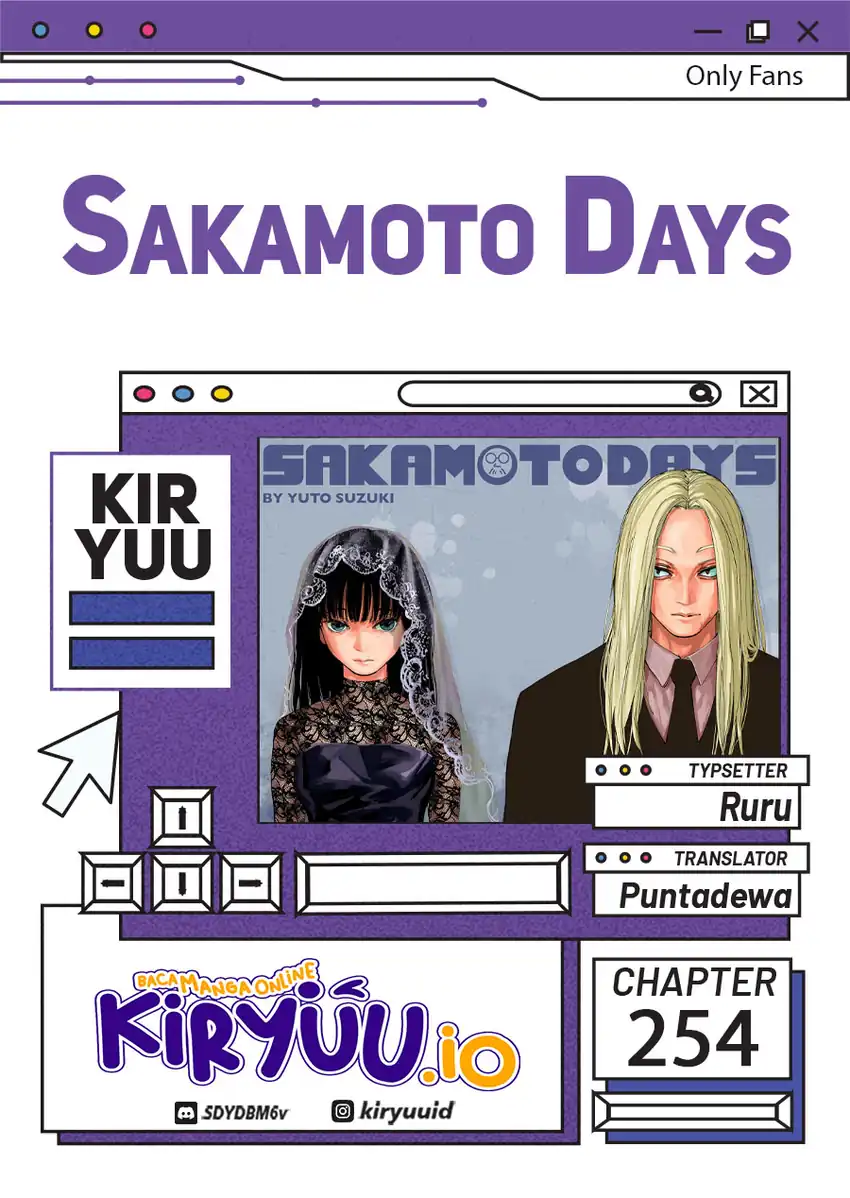 Komik Sakamoto Days Chapter 254 gambar 1