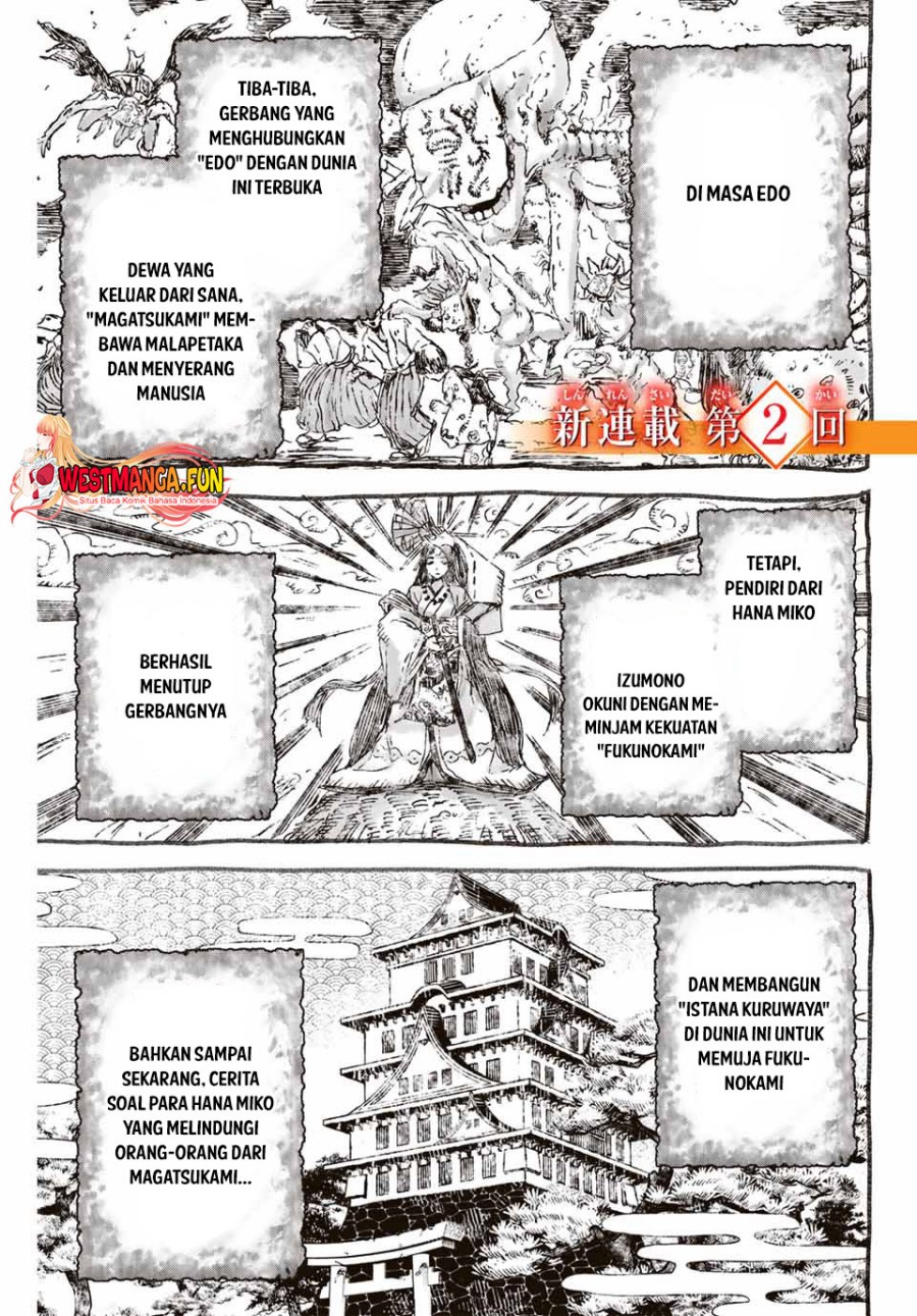 Baca Manga Sakigake no Hana Miko Chapter 2 Gambar 2