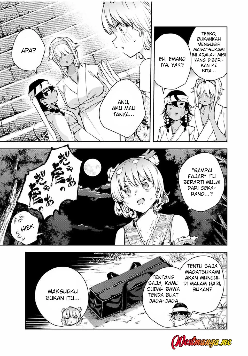 sakigake no hana miko chapter 61 - Page 9