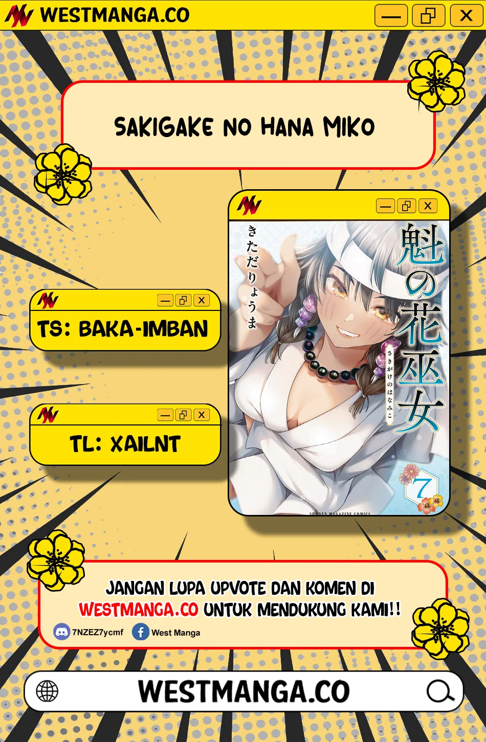 Manga Sakigake no Hana Miko Chapter 76 gambar 2