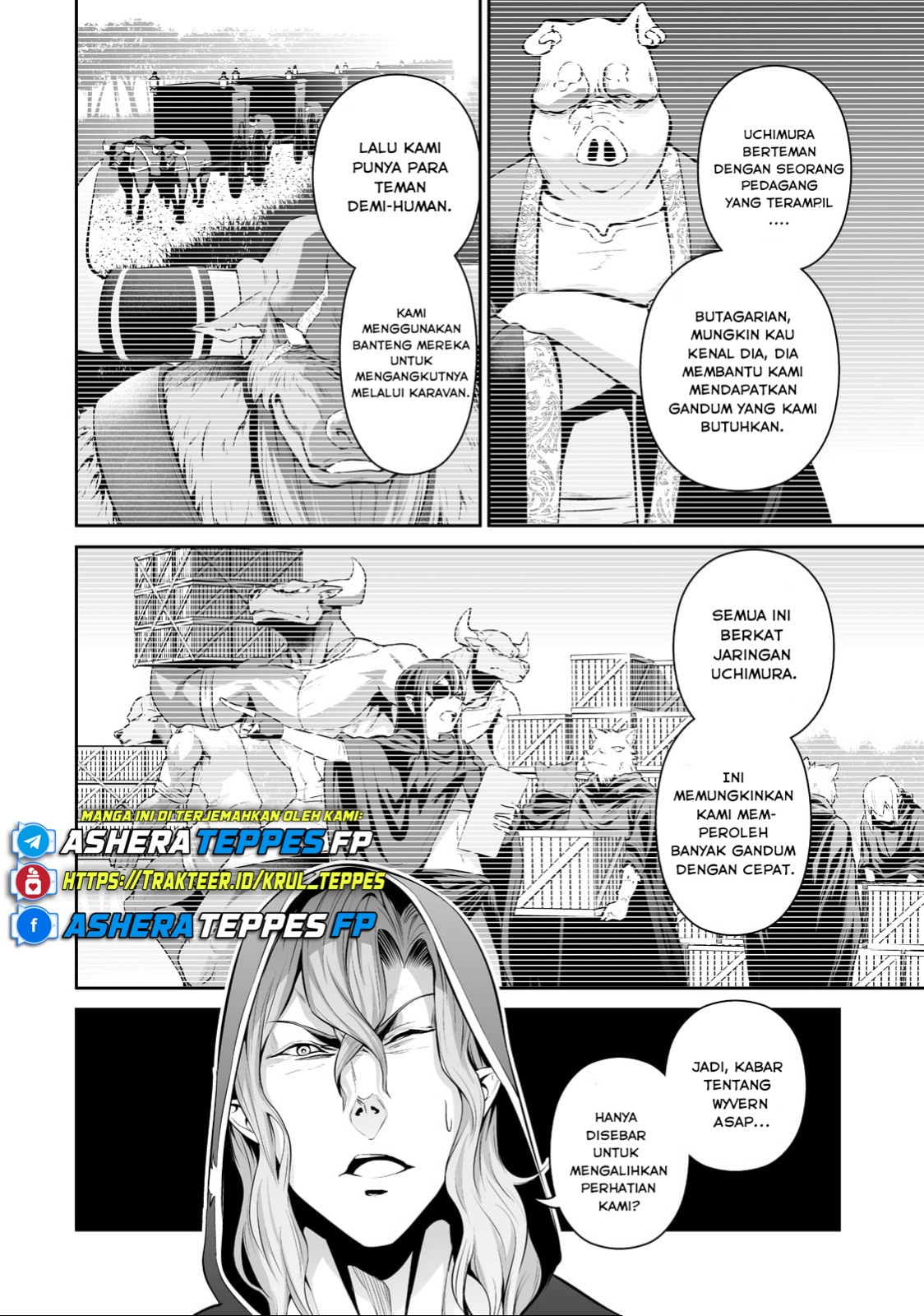 Komik Salaryman Ga Isekai Ni Ittara Shitennou Ni Natta Hanashi - Chapter Chapter 40 - Halaman 6