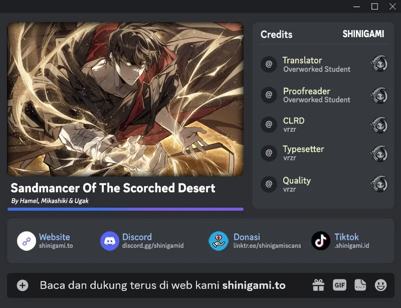 Komik Sandmancer Of The Scorched Desert Chapter 27 gambar 1