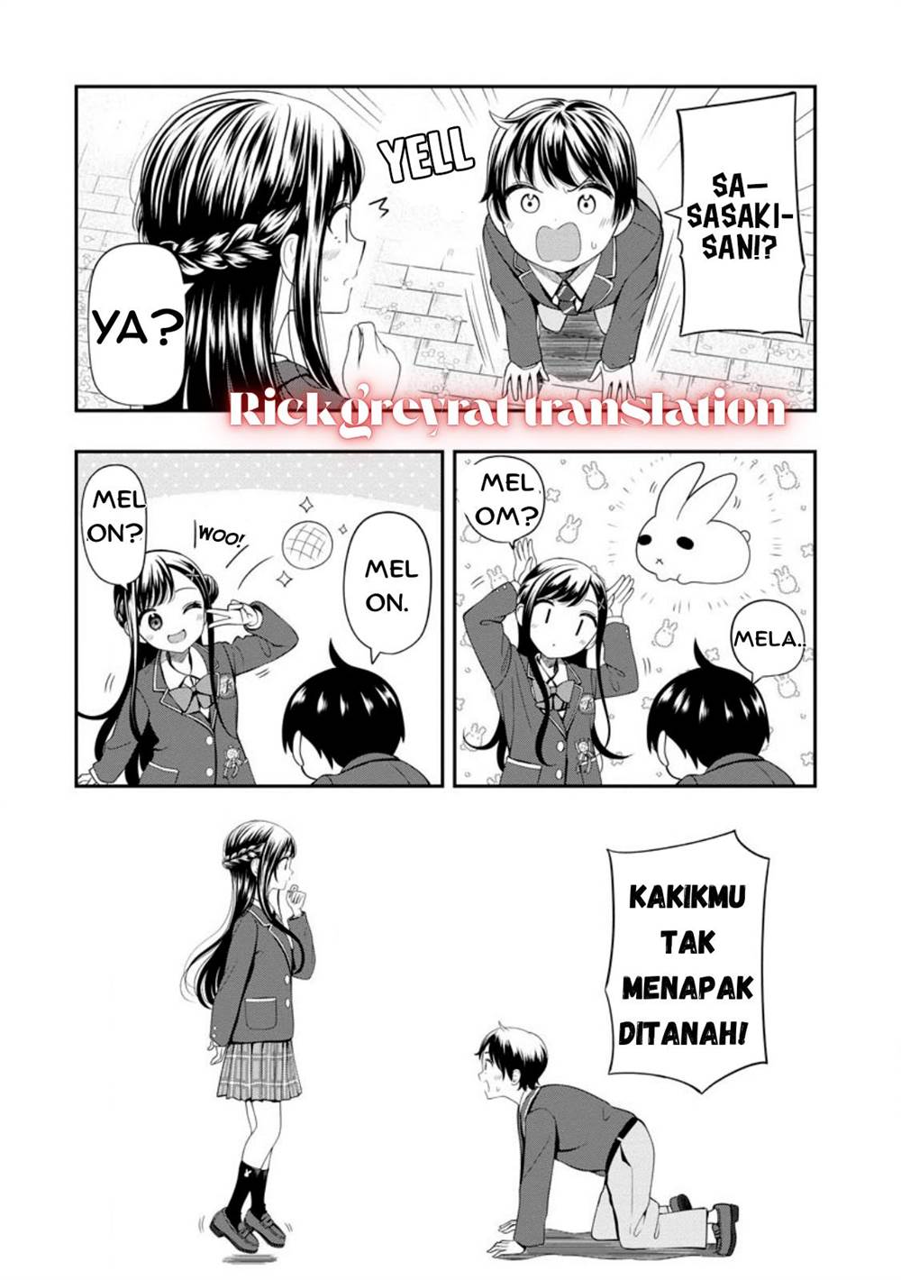 Sasaki-san wa Chotto dake Sugoi. Chapter 1 Gambar 5