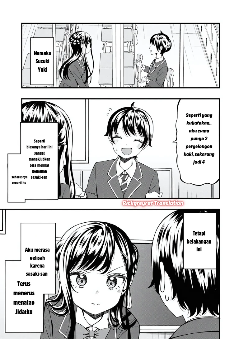 Manga Sasaki-san wa Chotto dake Sugoi. Chapter 21 gambar 2