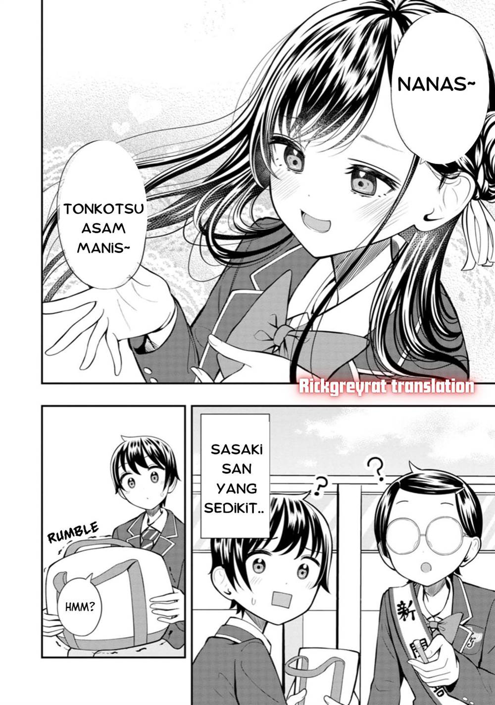 Sasaki-san wa Chotto dake Sugoi. Chapter 4 Gambar 12