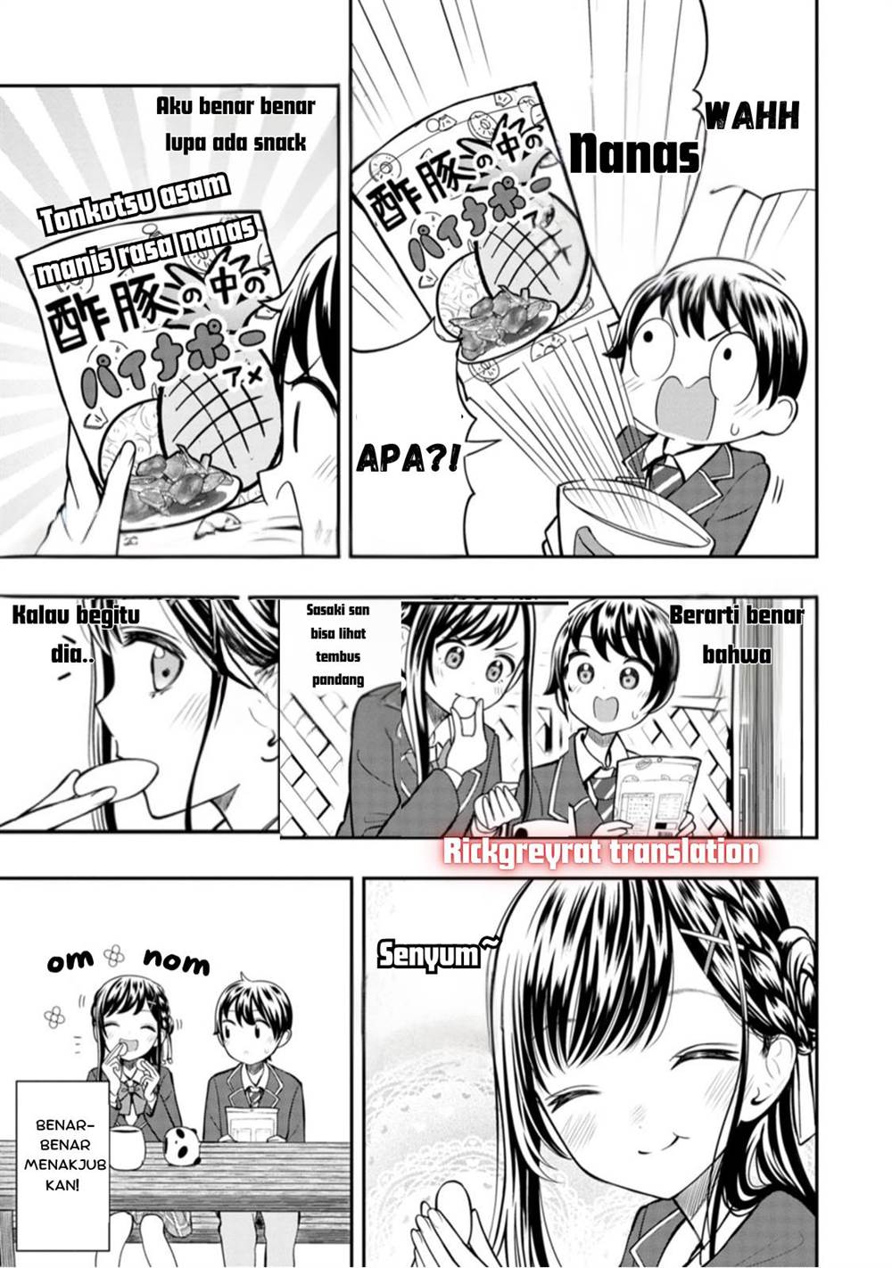 Sasaki-san wa Chotto dake Sugoi. Chapter 4 Gambar 13