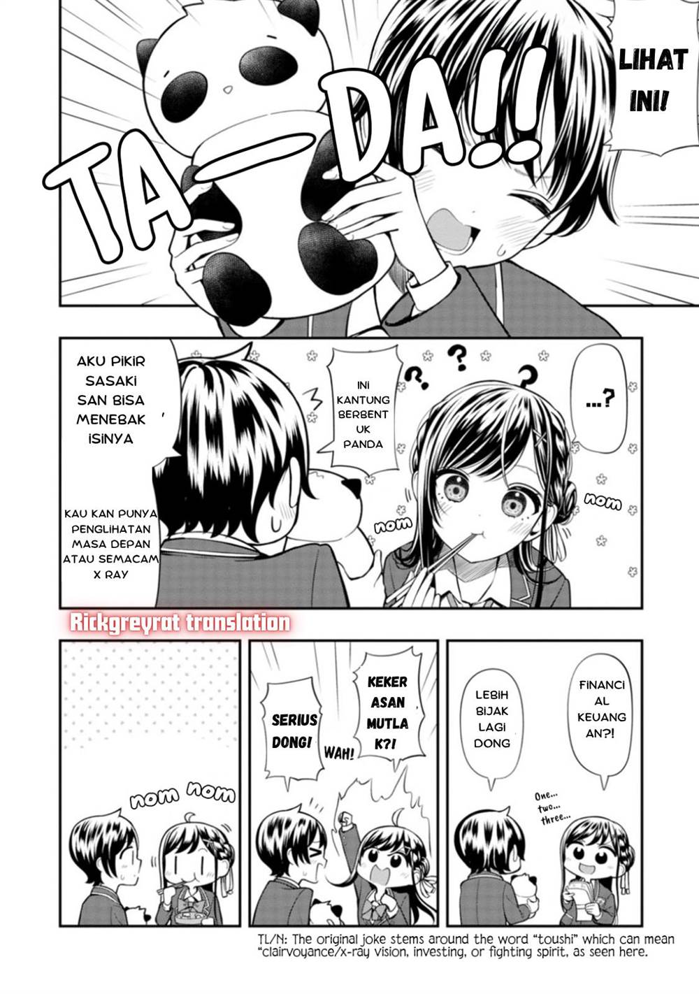 Sasaki-san wa Chotto dake Sugoi. Chapter 4 Gambar 4