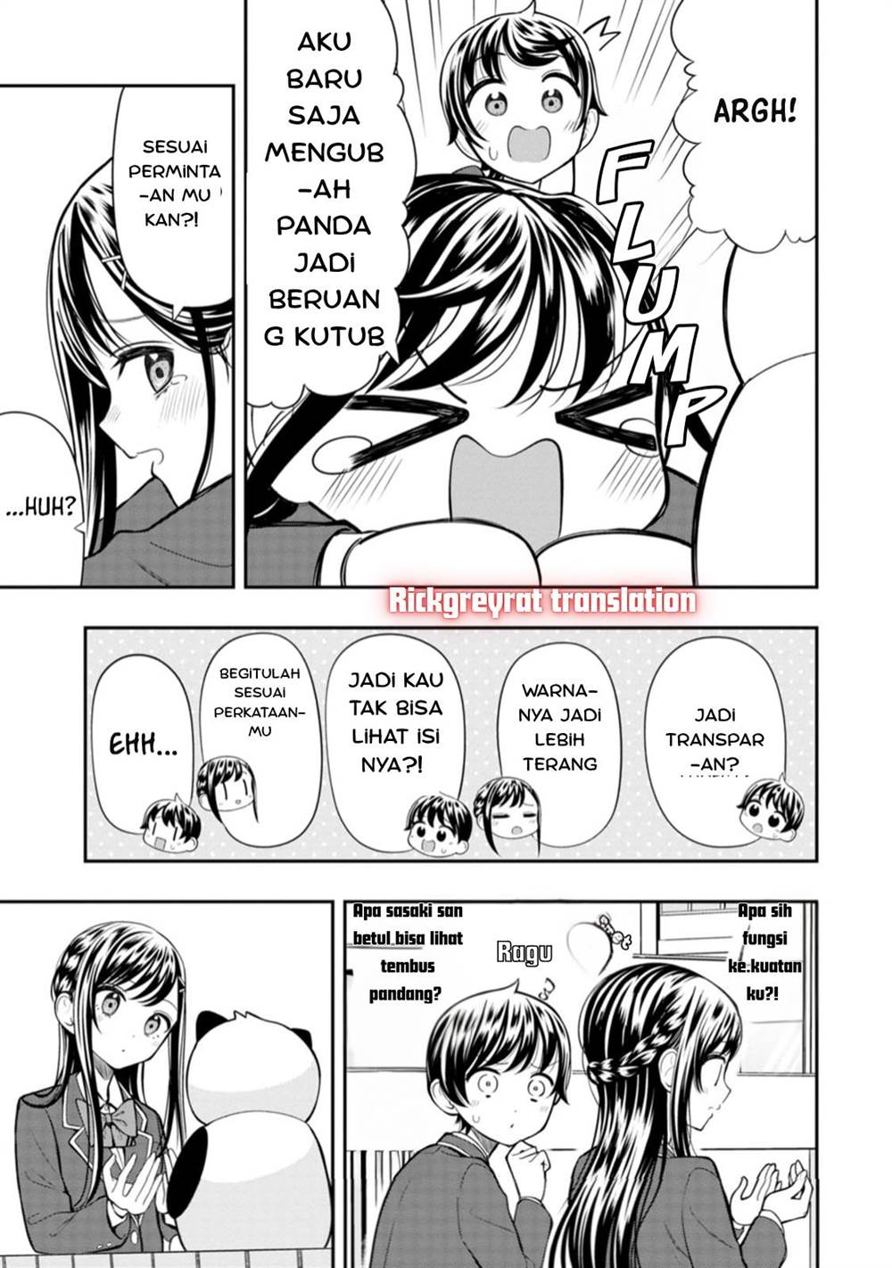 Sasaki-san wa Chotto dake Sugoi. Chapter 4 Gambar 7