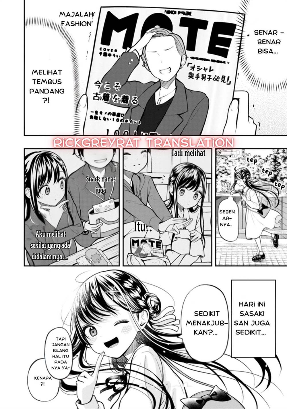 Sasaki-san wa Chotto dake Sugoi. Chapter 5 Gambar 14