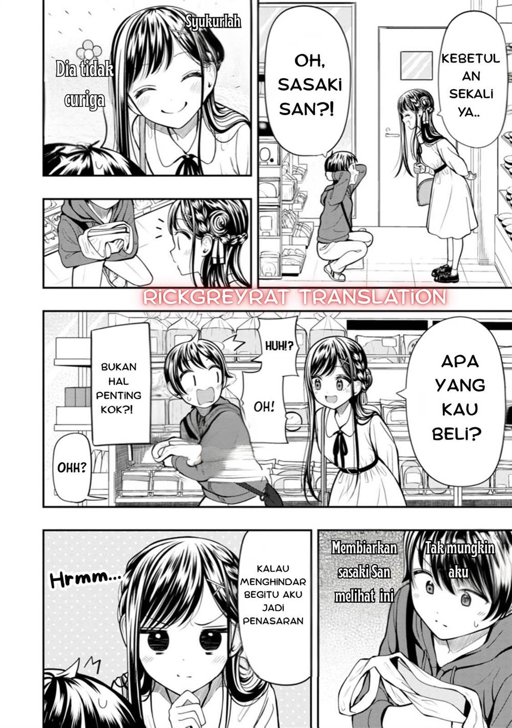 Sasaki-san wa Chotto dake Sugoi. Chapter 5 Gambar 4