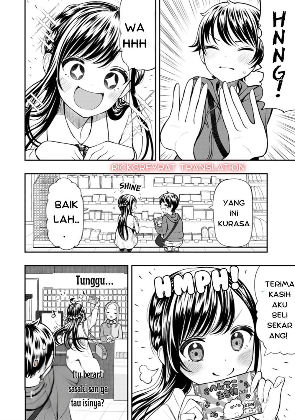 Sasaki-san wa Chotto dake Sugoi. Chapter 5 Gambar 8