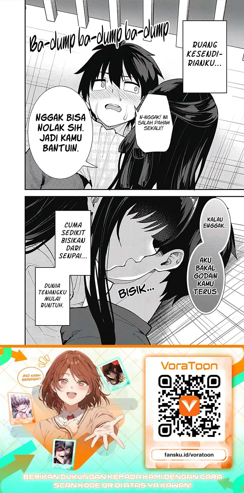 Sasayaki Sasaru Sasaki-san Chapter 1 Gambar 29