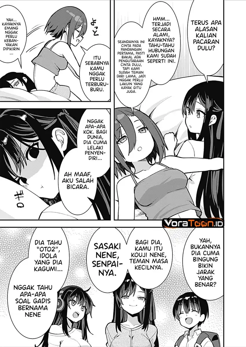Sasayaki Sasaru Sasaki-san Chapter 11 Gambar 14