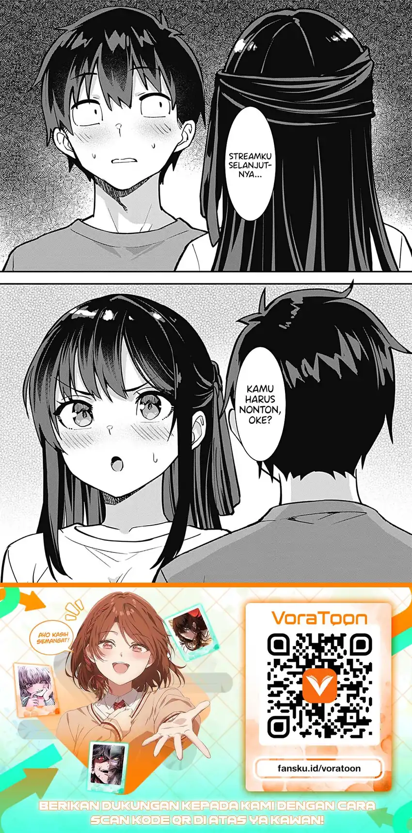 Sasayaki Sasaru Sasaki-san Chapter 11 Gambar 25