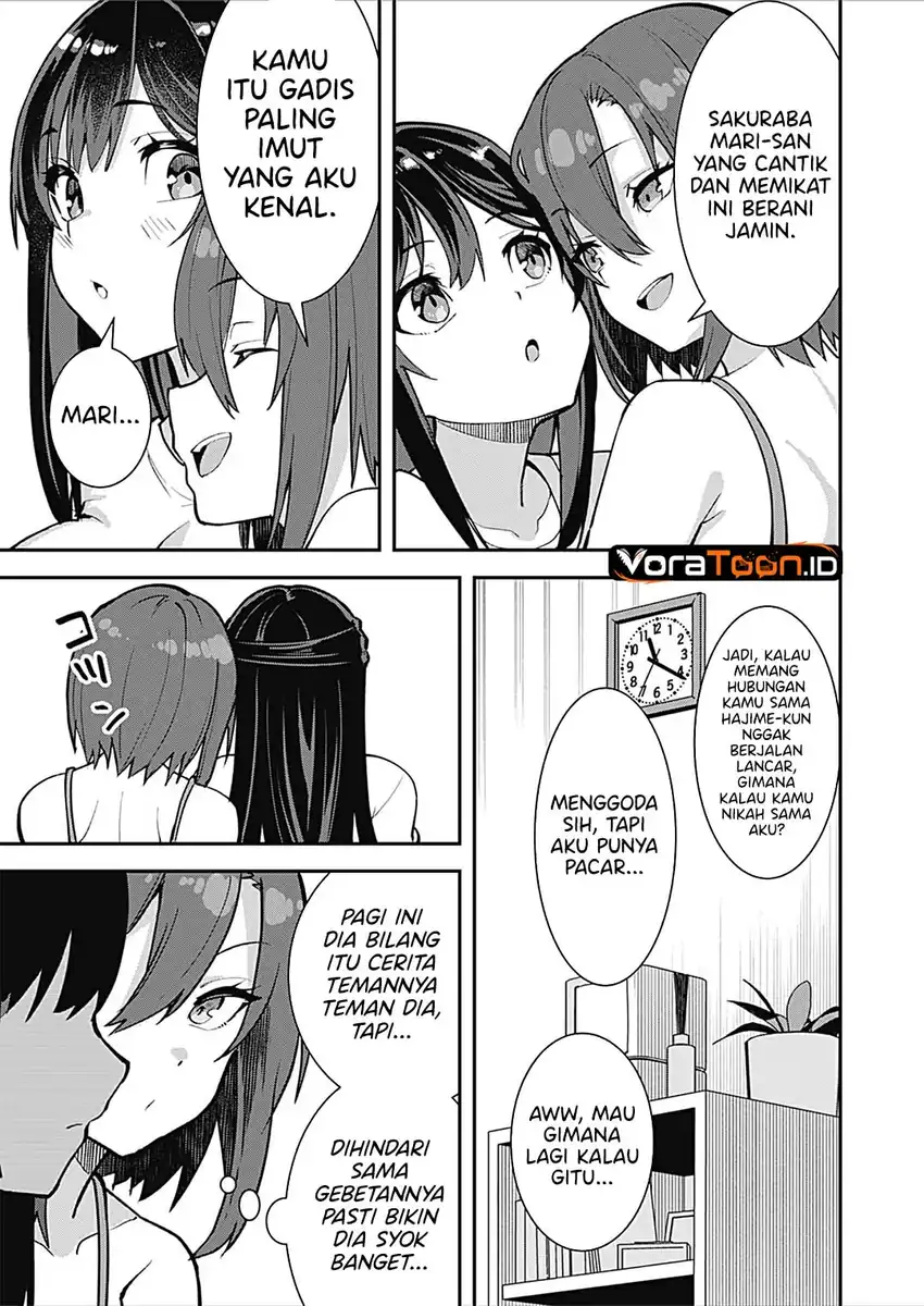 Sasayaki Sasaru Sasaki-san Chapter 11 Gambar 8