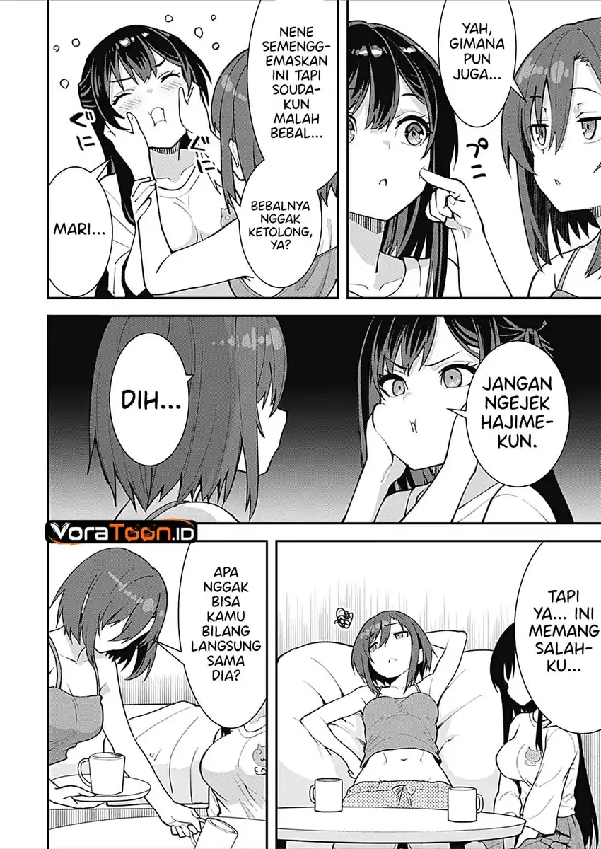 Sasayaki Sasaru Sasaki-san Chapter 11 Gambar 9