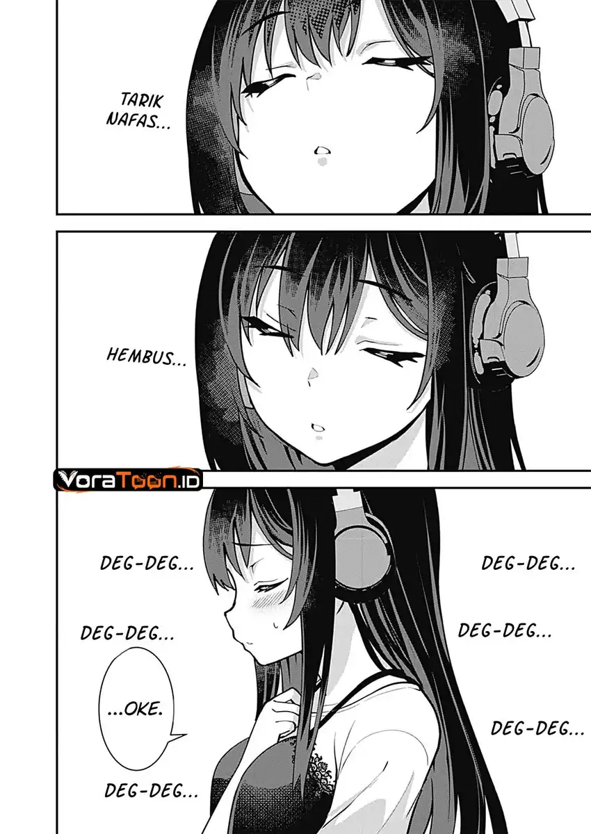 Sasayaki Sasaru Sasaki-san Chapter 12 Gambar 17