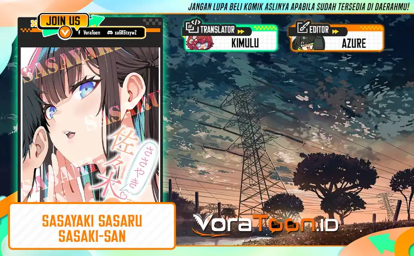 Komik Sasayaki Sasaru Sasaki-san Chapter 13 gambar 1