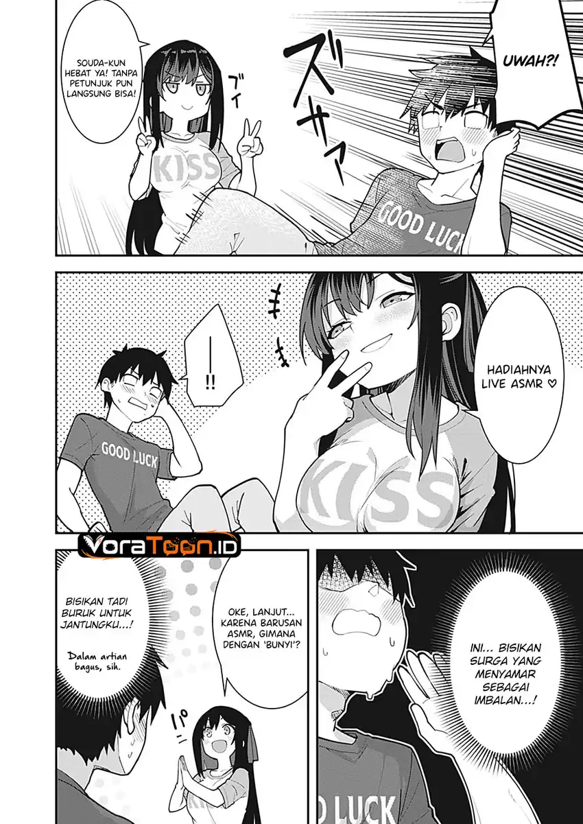 Sasayaki Sasaru Sasaki-san Chapter 13 Gambar 9