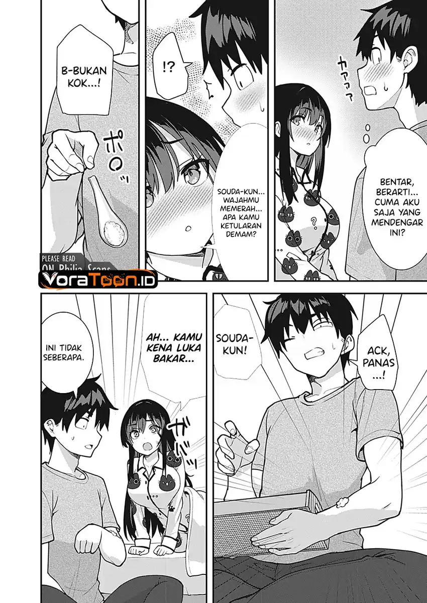 Sasayaki Sasaru Sasaki-san Chapter 14 Gambar 19
