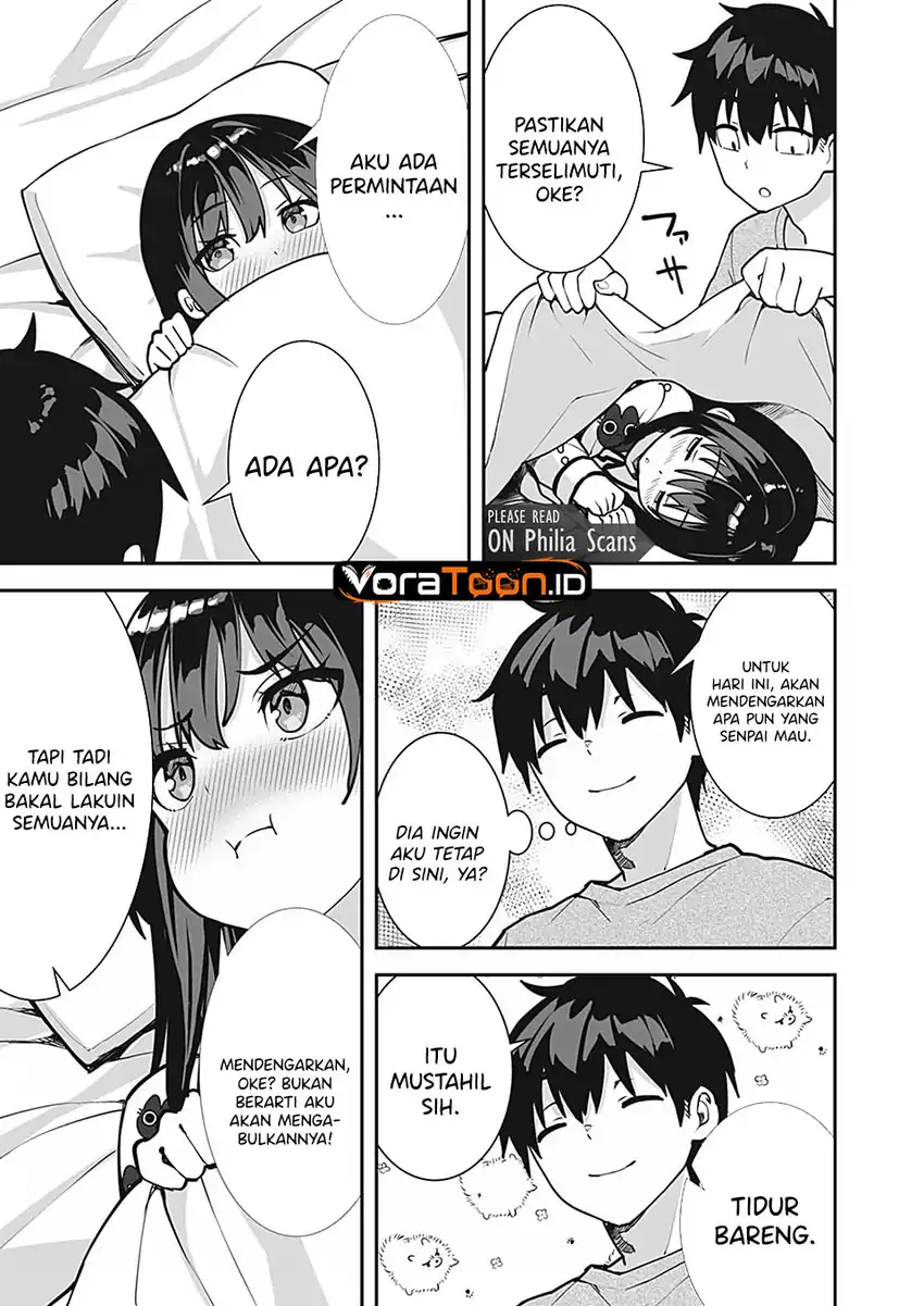 Sasayaki Sasaru Sasaki-san Chapter 14 Gambar 22