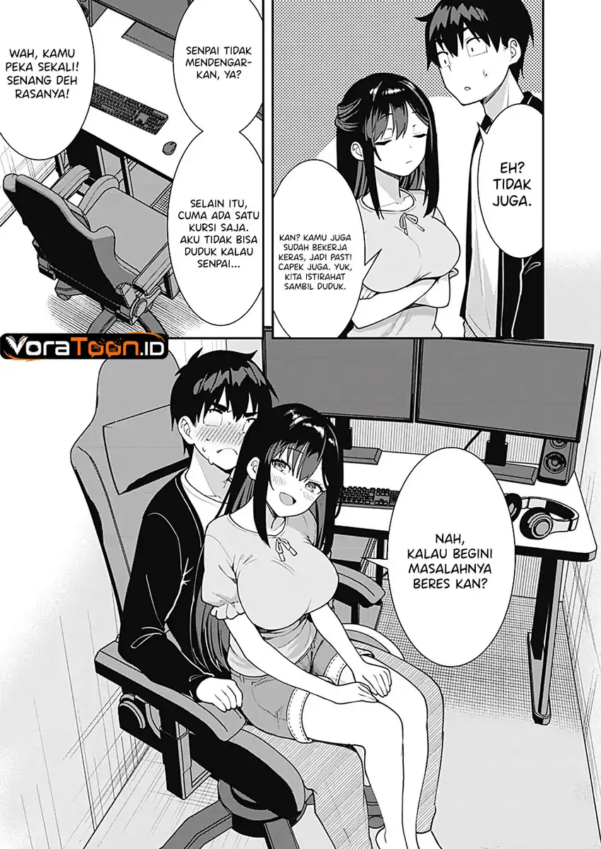 Sasayaki Sasaru Sasaki-san Chapter 15 Gambar 12