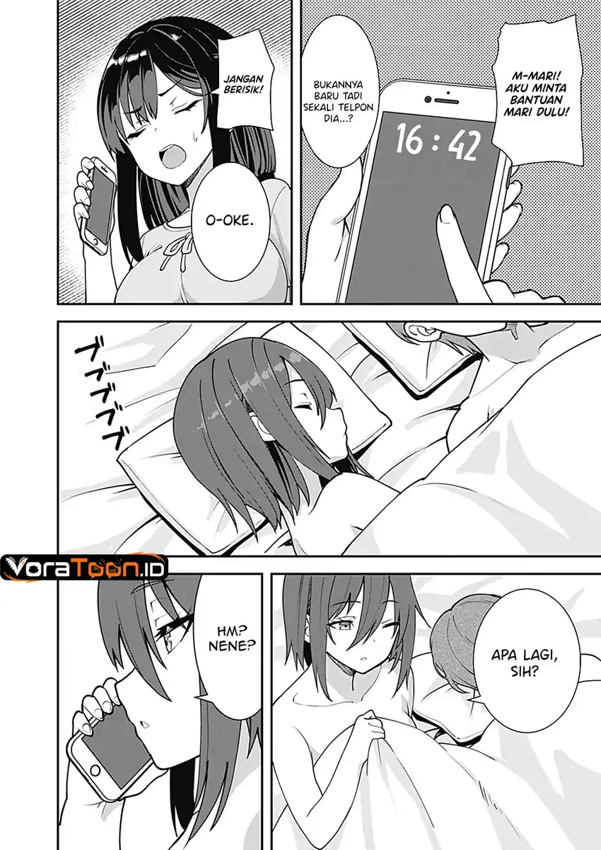 Sasayaki Sasaru Sasaki-san Chapter 15 Gambar 17