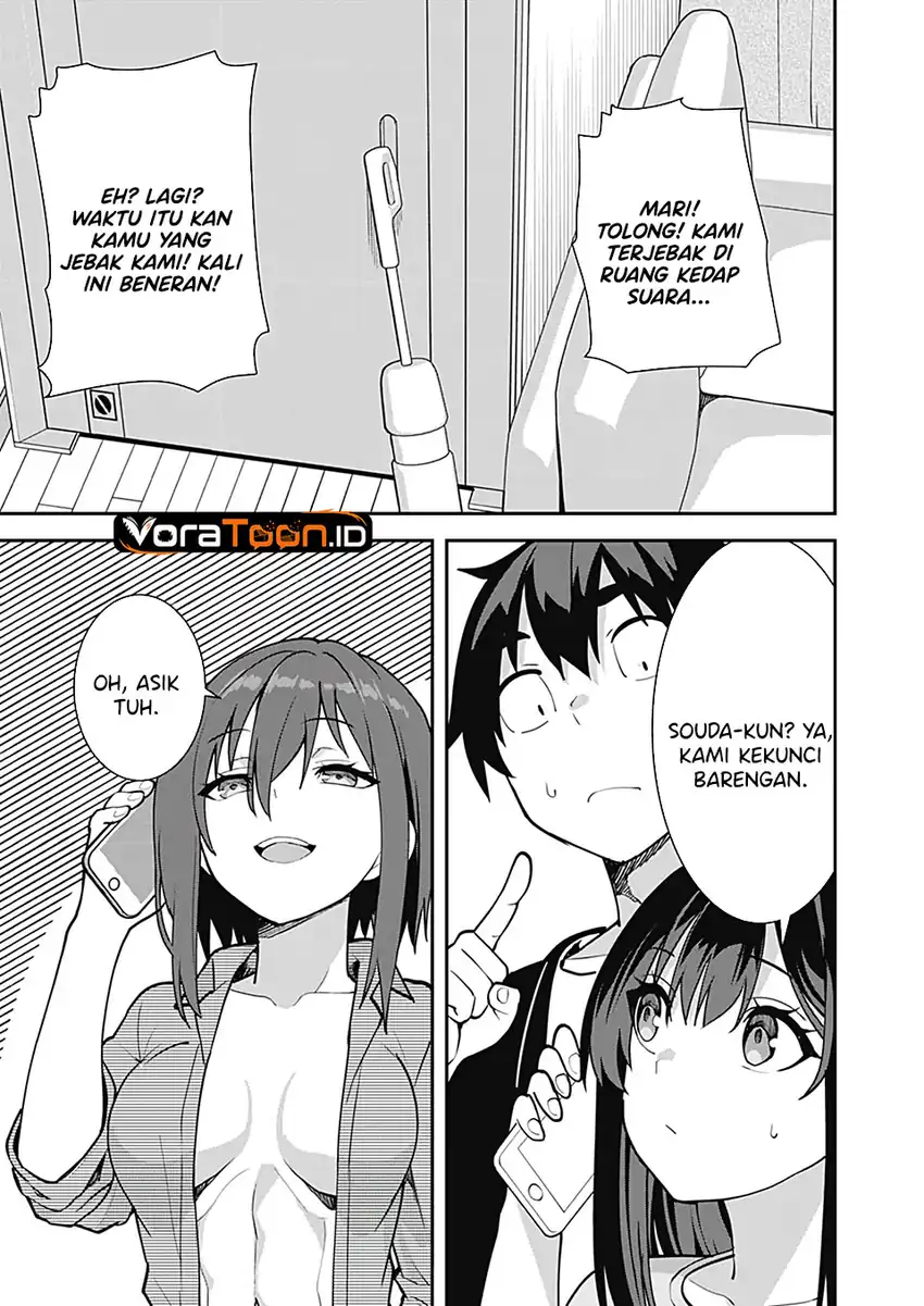 Sasayaki Sasaru Sasaki-san Chapter 15 Gambar 18