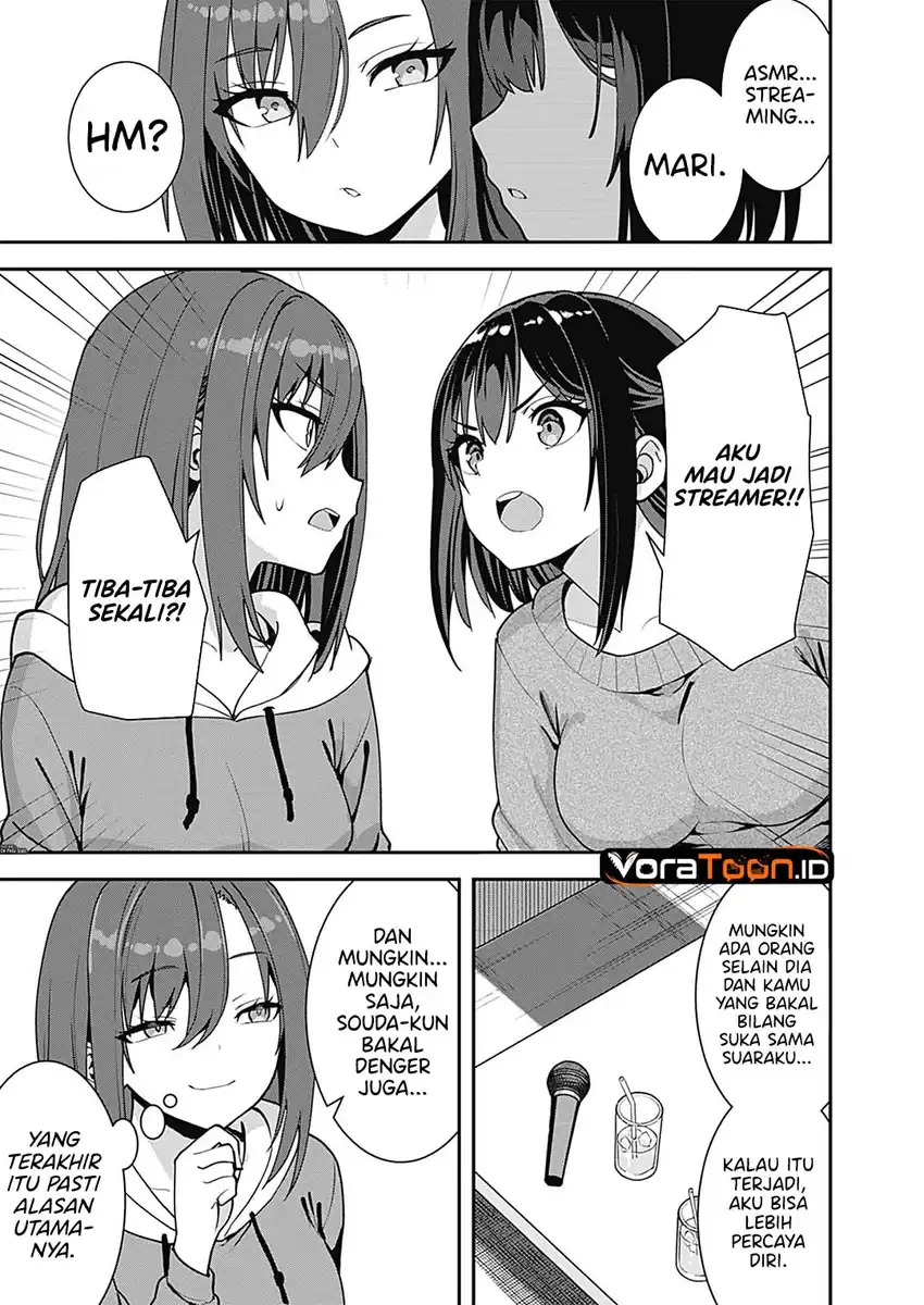 Sasayaki Sasaru Sasaki-san Chapter 16 Gambar 12