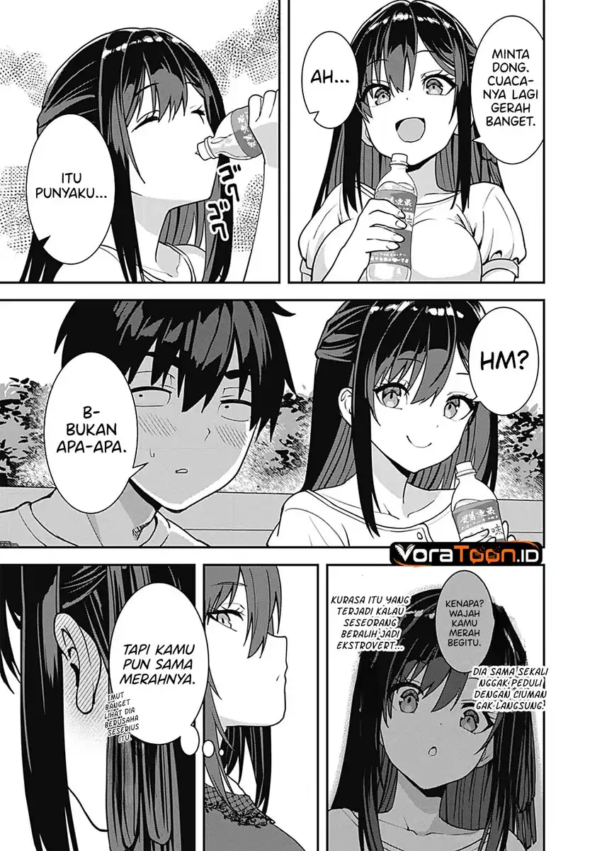 Sasayaki Sasaru Sasaki-san Chapter 16 Gambar 22