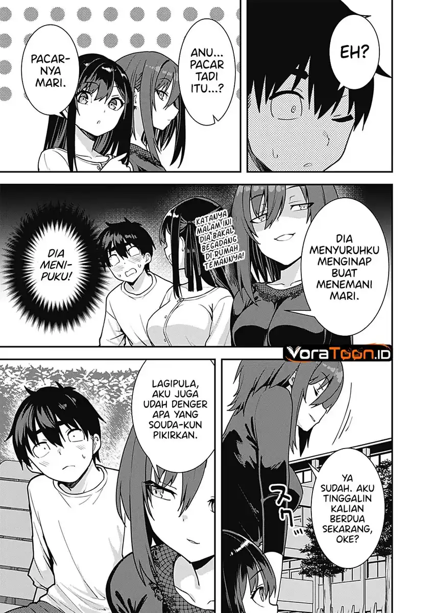 Sasayaki Sasaru Sasaki-san Chapter 16 Gambar 24
