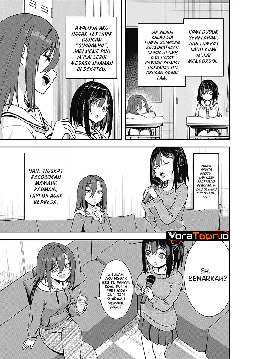 Sasayaki Sasaru Sasaki-san Chapter 16 Gambar 8