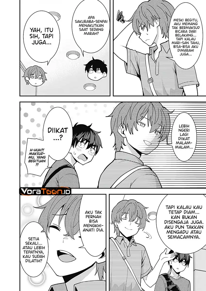 Sasayaki Sasaru Sasaki-san Chapter 17 Gambar 15