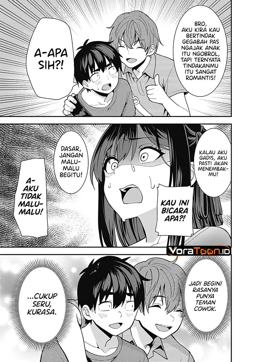 Sasayaki Sasaru Sasaki-san Chapter 17 Gambar 22