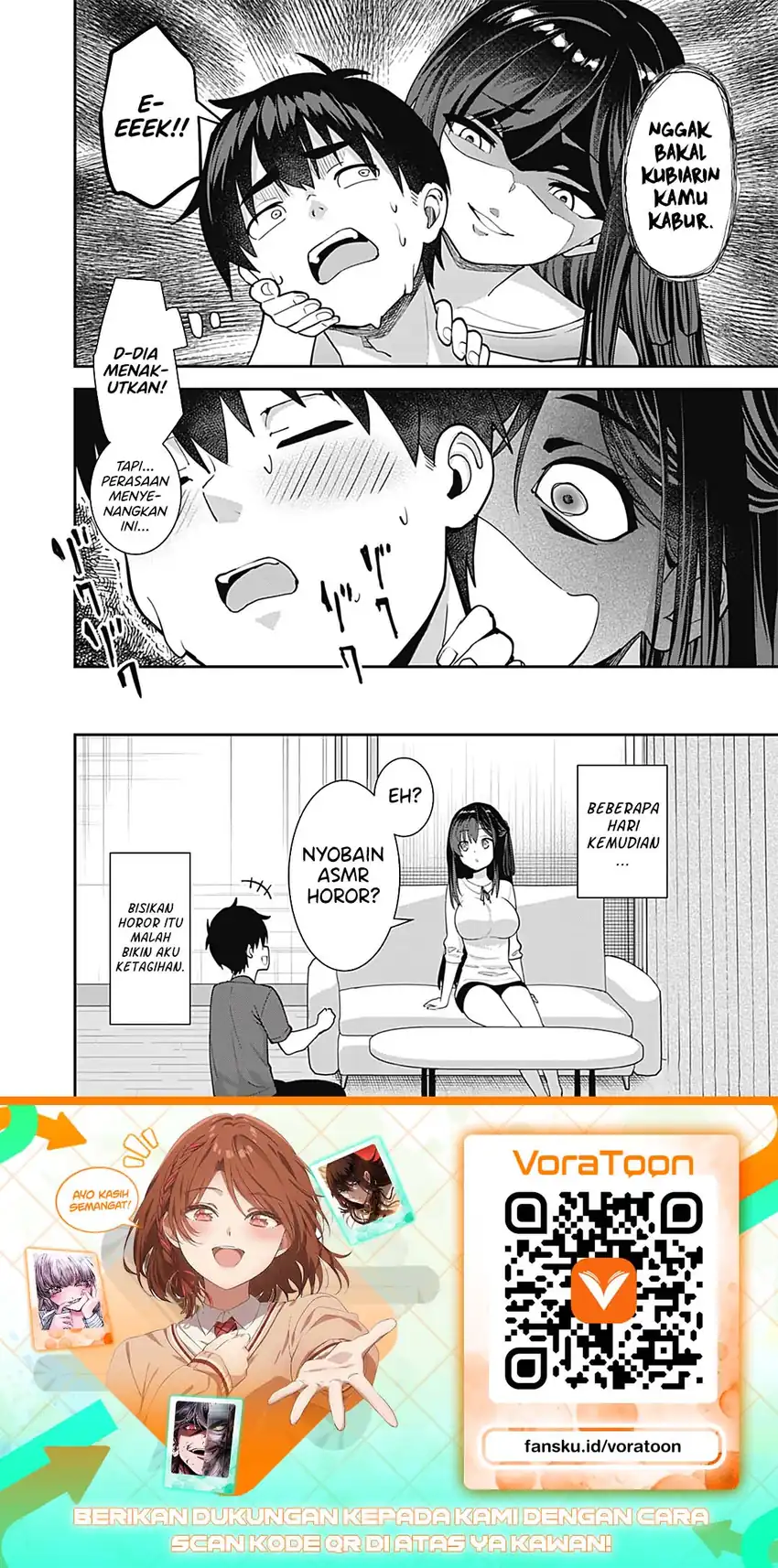 Sasayaki Sasaru Sasaki-san Chapter 17 Gambar 25