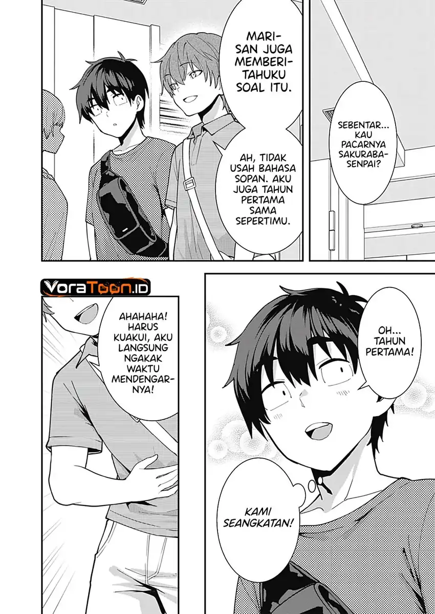 Sasayaki Sasaru Sasaki-san Chapter 17 Gambar 7