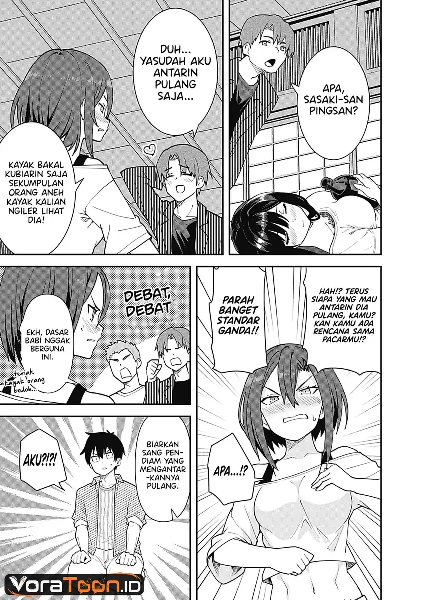 Sasayaki Sasaru Sasaki-san Chapter 3 Gambar 20