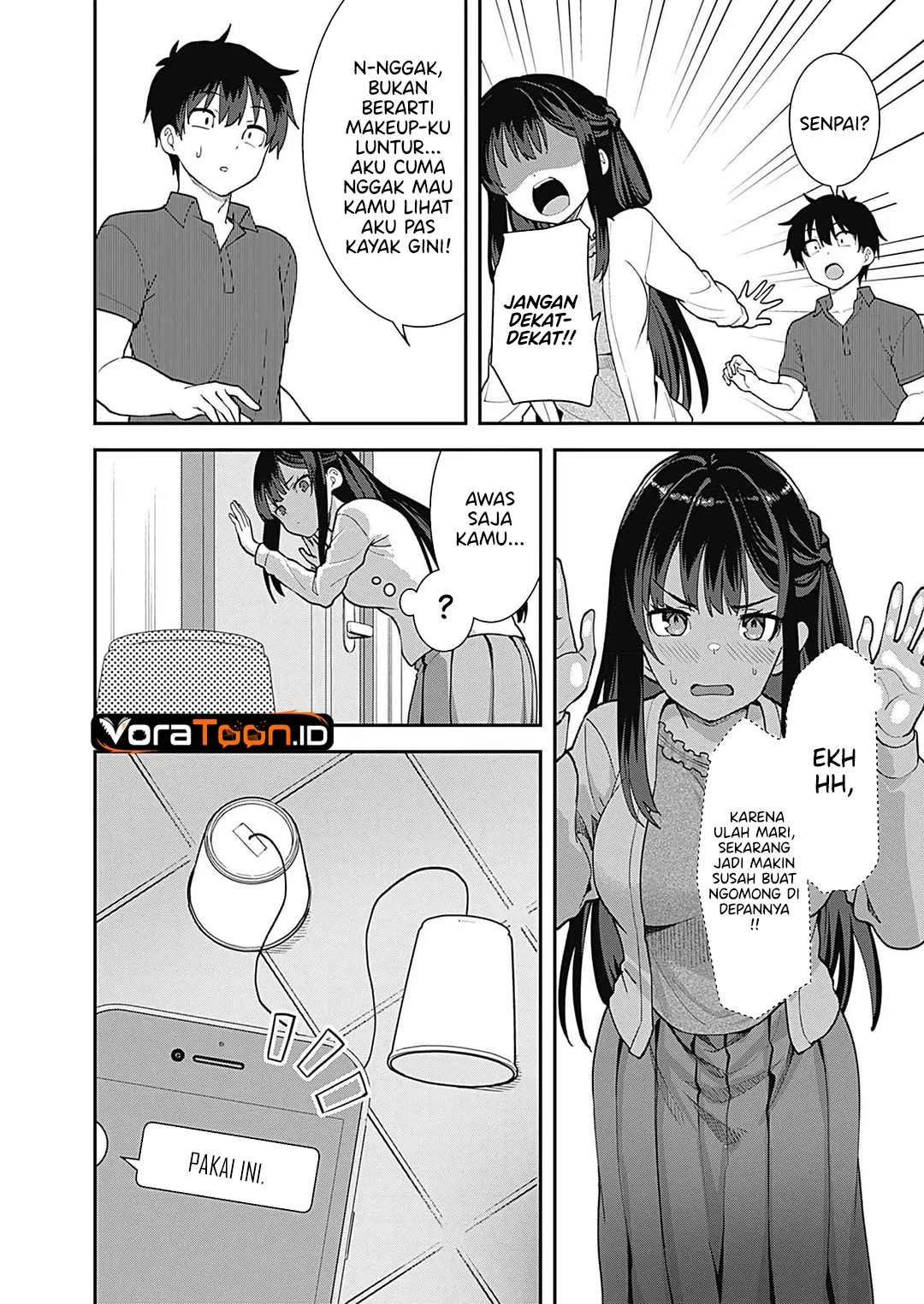 Sasayaki Sasaru Sasaki-san Chapter 6 Gambar 17