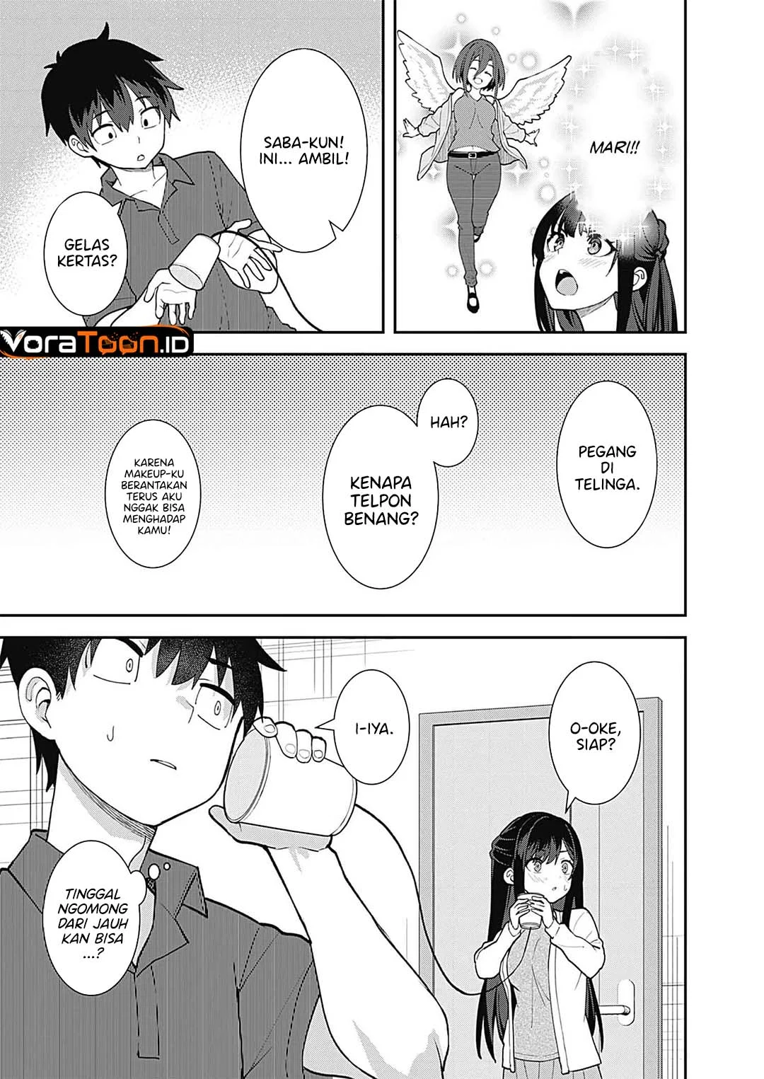 Sasayaki Sasaru Sasaki-san Chapter 6 Gambar 18