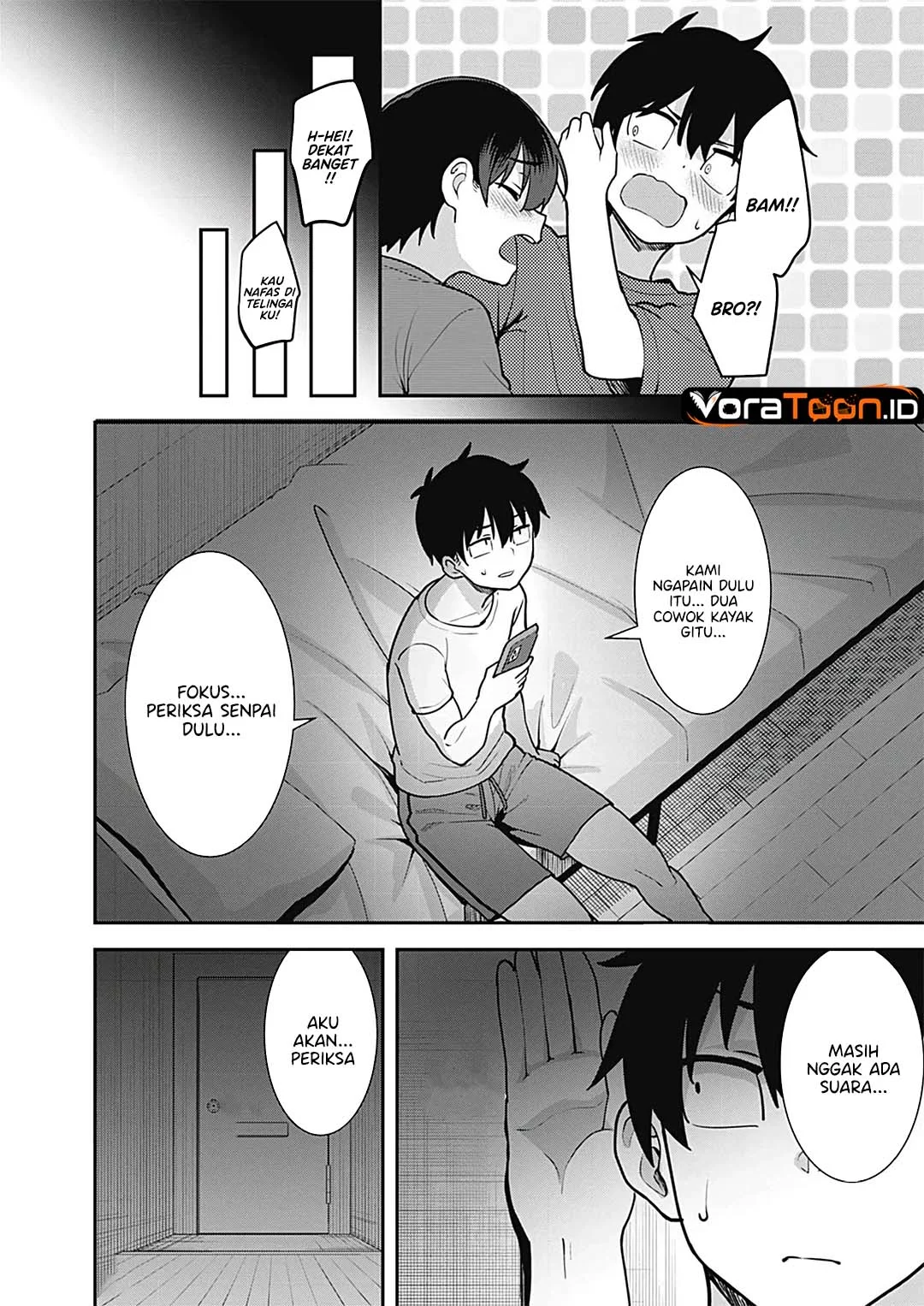 Sasayaki Sasaru Sasaki-san Chapter 7 Gambar 21