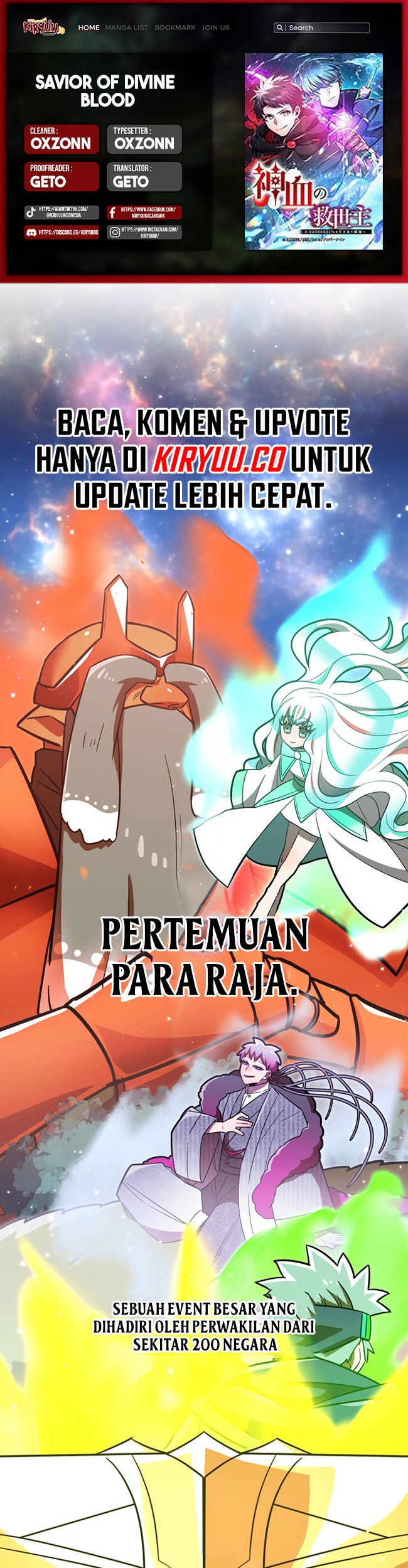 Baca Komik Savior of Divine Blood ~Draw Out 0.00000001% to Become the Strongest~ Chapter 86 Gambar 1