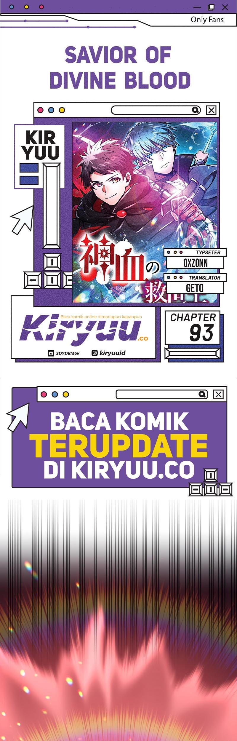 Baca Komik Savior of Divine Blood ~Draw Out 0.00000001% to Become the Strongest~ Chapter 93 Gambar 1